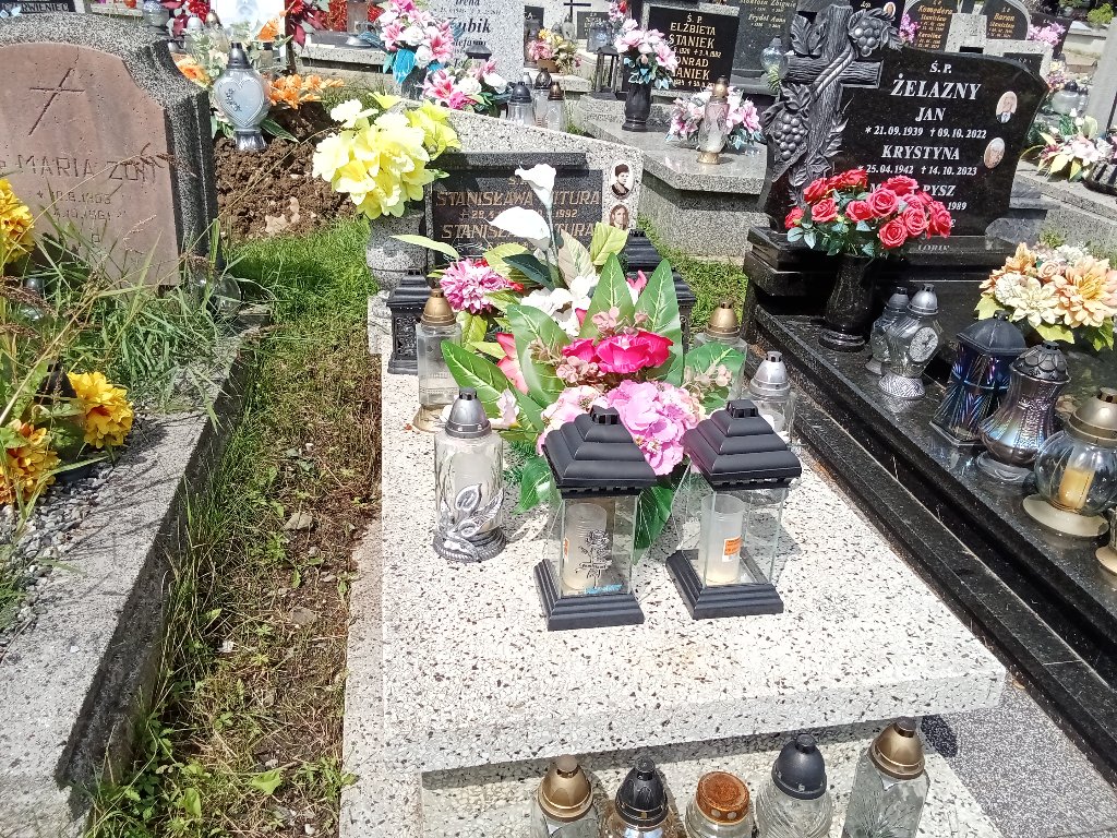 Grób Stanisława Mitura