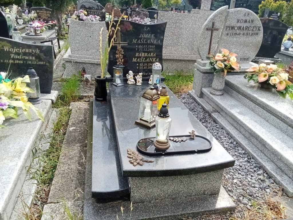 Grób Józef Maślanka