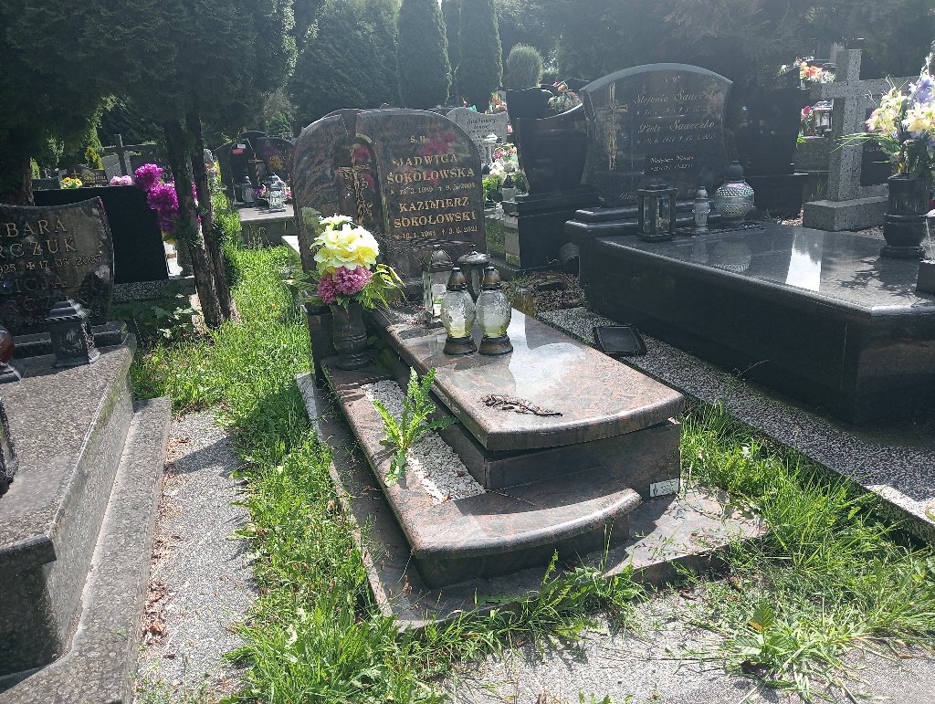 Grób Kazimierz Sokołowski