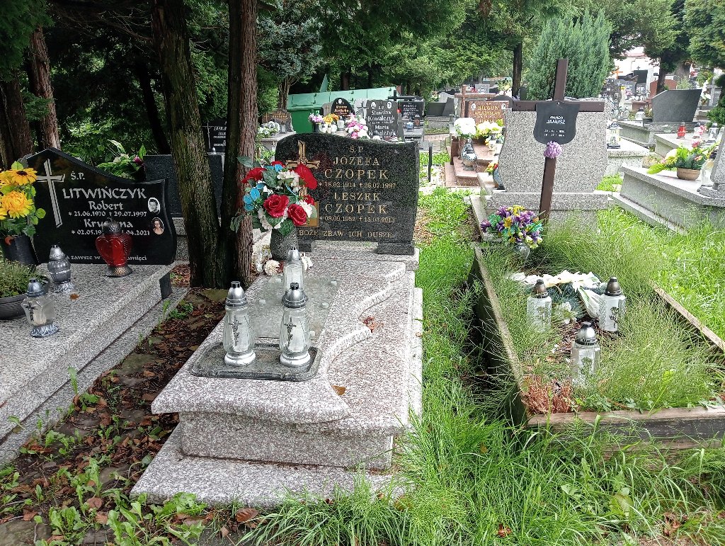 Grób Łukasz Czopek 
