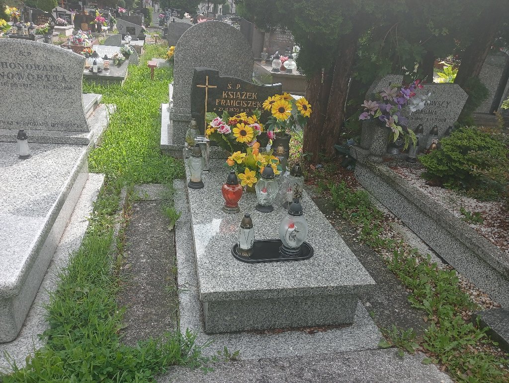 Grób Franciszek Książek